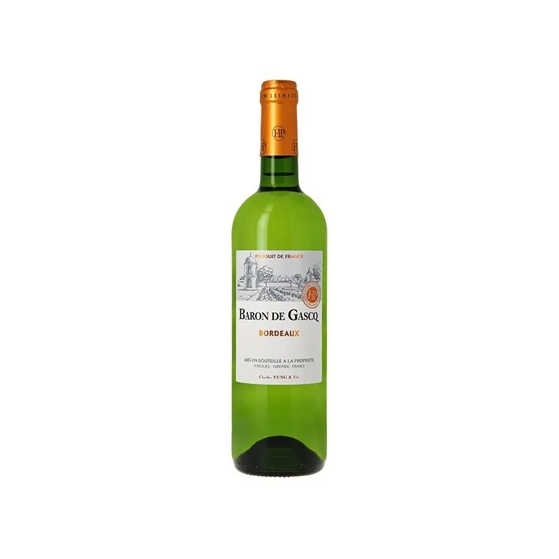 BARON DE GASCQ BLANC 75 CL
