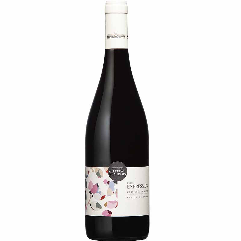 CHATEAU BEAUBOIS EXPRESSION ROUGE  75 CL COSTIERES DE NIMES