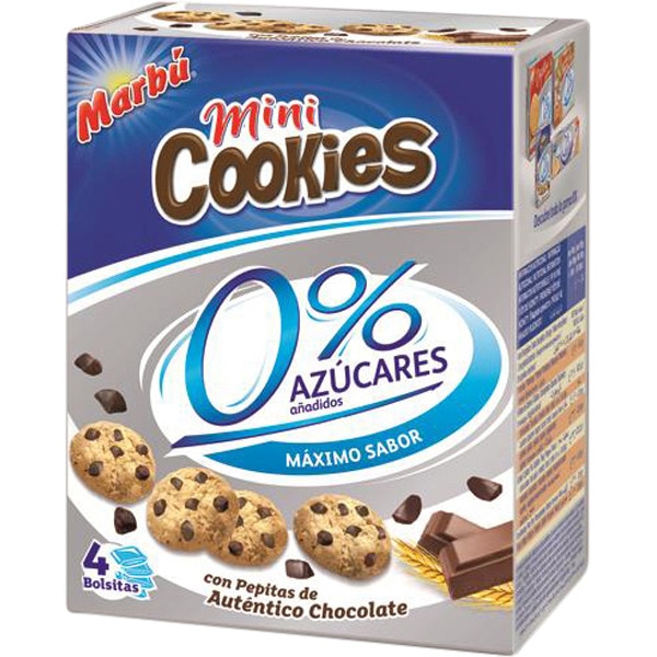MARBU MINI COOKIES 0% SS SUCRE AJOUTE ARTIACH 120G