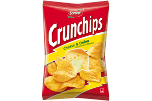 Chips Fromage et Oignon Crunchips 100g