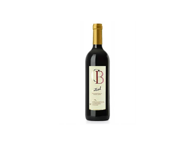 CB INITIALES ROUGE 75 CL