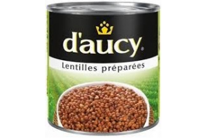 Lentilles Préparées D'aucy 400g